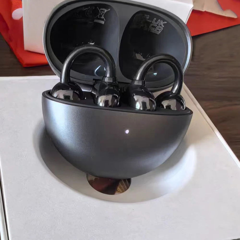 HUAWEI FreeClip Wireless Headphone Ear Clip earphone Open Wireless Clip Bluetooth Headset Stable Wear 36 Hours Long Battery