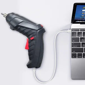 Portable Electric Screwdriver Cordless 47 in 1 Rotated 90 Degrees Rechargeable Screwdriver with LED for Home Office DIY Tools