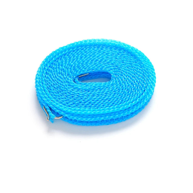 Outdoor Clothesline Nylon Non-Slip Laundry Line Rope Travel Business Windproof Clothes Cord 5/10 Meter Long