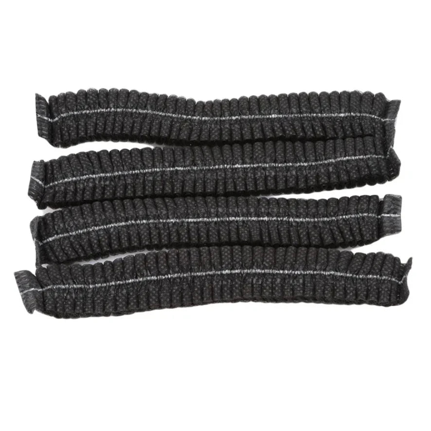 100pcs/Pack Disposable Hair Head Covers Net Bouffant Dustproof Anti Dust Caps Breathable Shower Bathing Hats Kitchen Wholesale