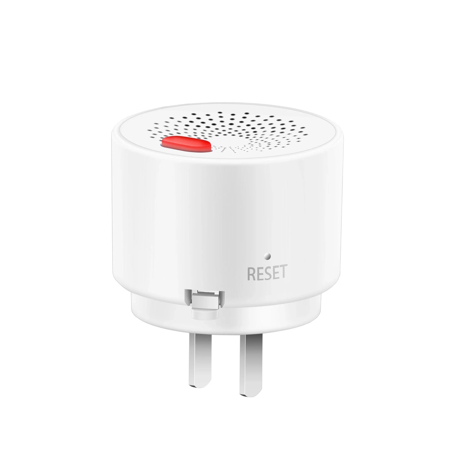 Tuya Smart Zigbee Natural Gas Sensor With High Sensitivity For Fire Safety, Designed For Kitchen LPG Leakage Detection.