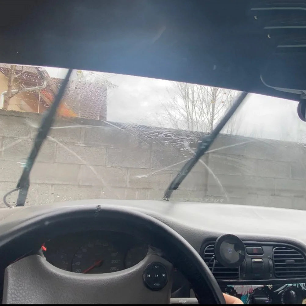 APKTNKA 2Pcs Universal Car Windscreen Washer Wiper Blade Water Spray Jets Nozzles Mounted Onto 8mm 9mm Arm Adjusted 4Way Upgrade