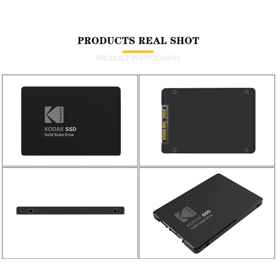 Kodak X120 PRO SSD Drive HDD 2.5 Hard Disk SSD 120GB 1TB 512GB 128GB 256GB HD SATA Disk Internal Hard Drive for Laptop Computer