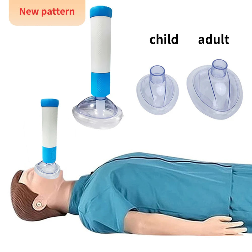 Heimlich Maneuver Anti Choking Rescue Device Anti Asphyxia Face Mask Emergency Home Rescue Adults & Children First Aid Kit