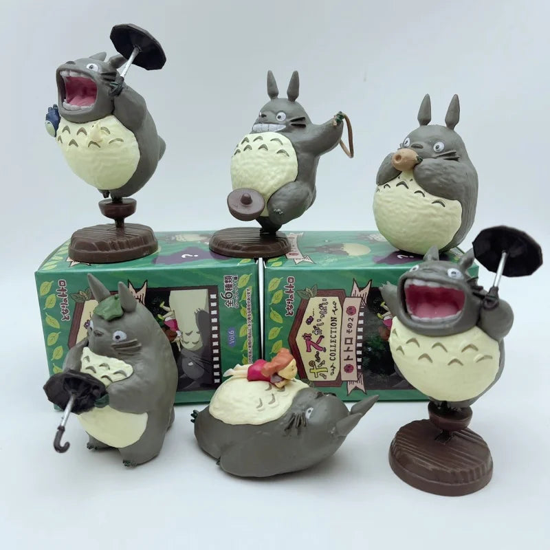 New Arrival  Anime Cute movie Character Fireflies girl and Ponyo PVC figure Model Desktop Decoration Kids Toys Birthday Gifts