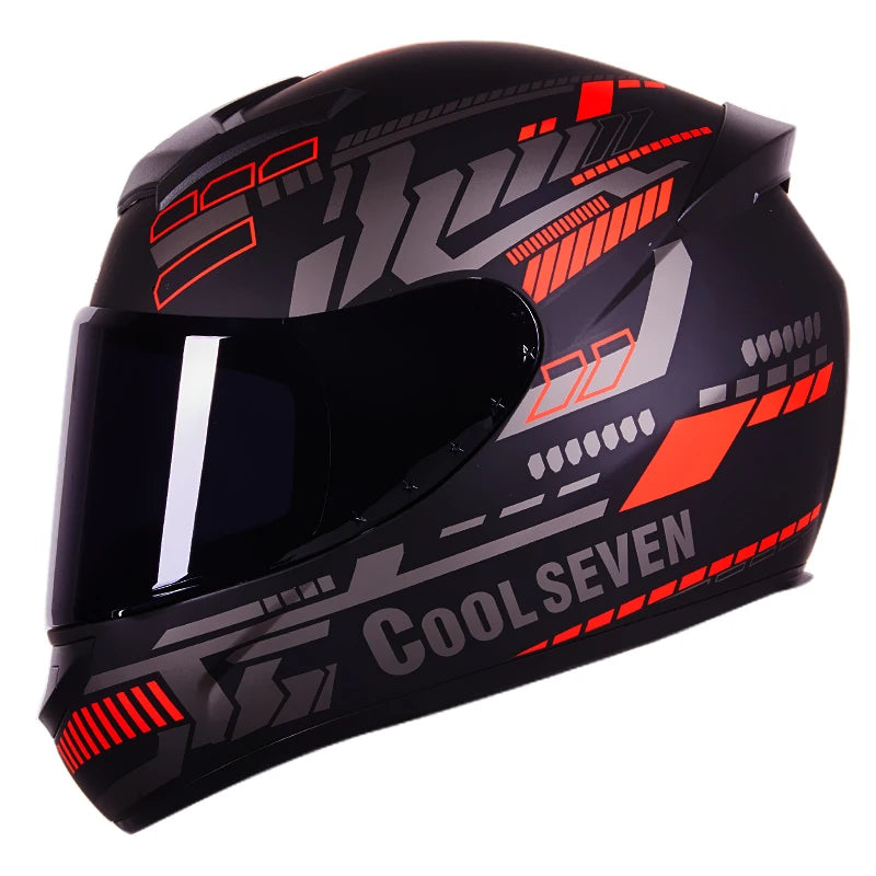ICE.BEACON 3C certification national standard motorcycle helmet men and women winter personality safety four season rider Blueto