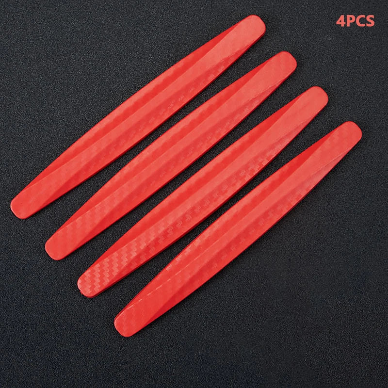 4 Piece Universal Front Rear Bumper Corner Protector Guard Car Anti-collision Protection Decoration Strip Car Accessories New