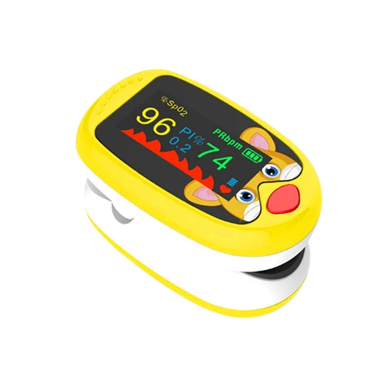 MINK USB Pediatric Oximeter Finger Blood Oxygen Monitor for Children Pulse Oximeter OLED Digital Oximetro Home Medical
