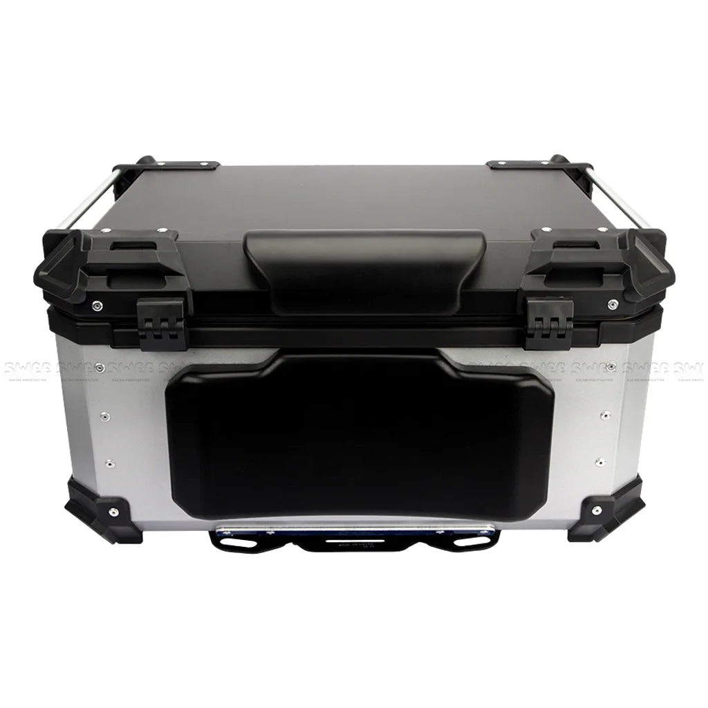Motorcycle Helmet Box Trunk Small Backrest PU Backrest Cushion Self Skinned Foam Rear Tool Cases Shock Absorber