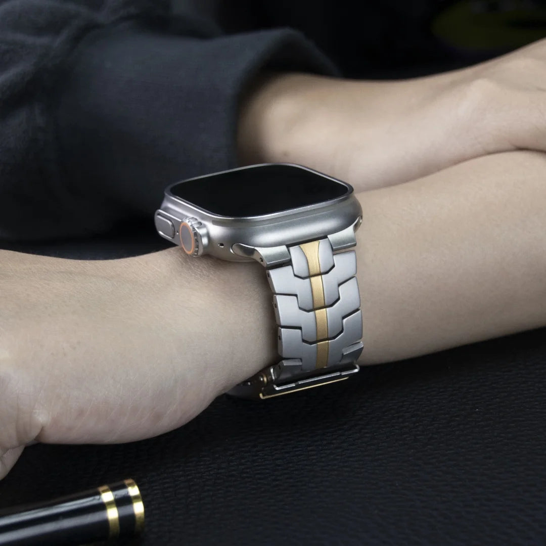Stainless Steel Strap For Apple Watch Series 11 10 9 8 SE 3 46mm 45mm 42mm 44mm Metal Bracelet Band For iWatch Ultra 3/2/1 49mm