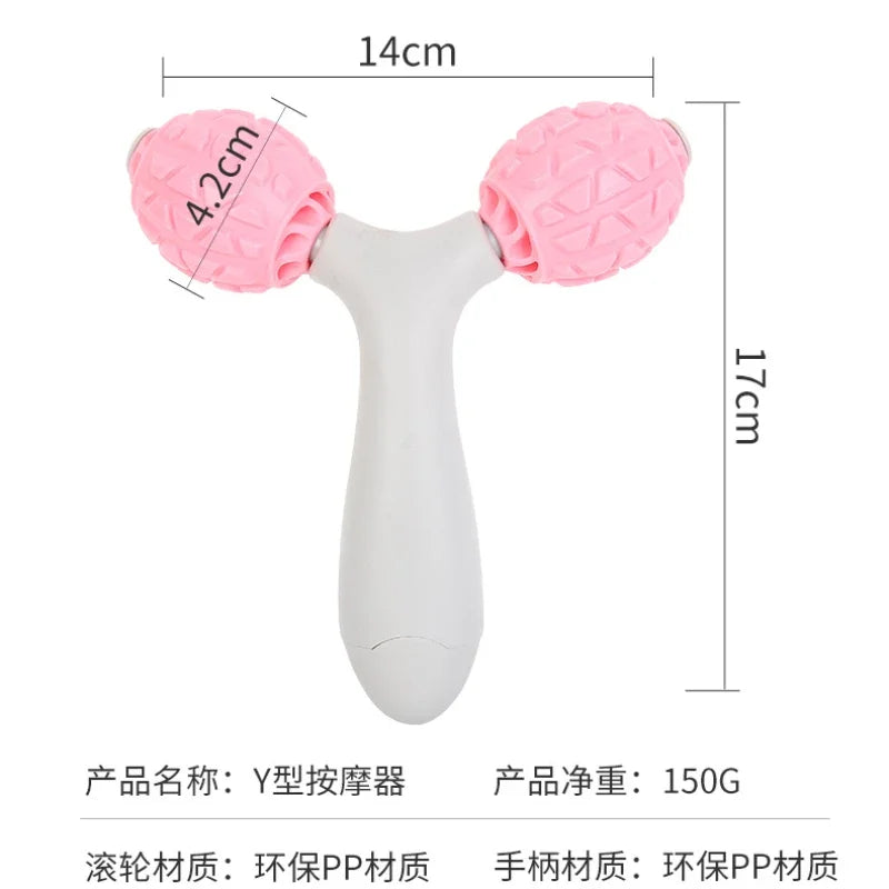 New Type Y Massage Stick Muscle Relaxer Massage Roller Full Body Massager Foam Axis Y Shape Massager