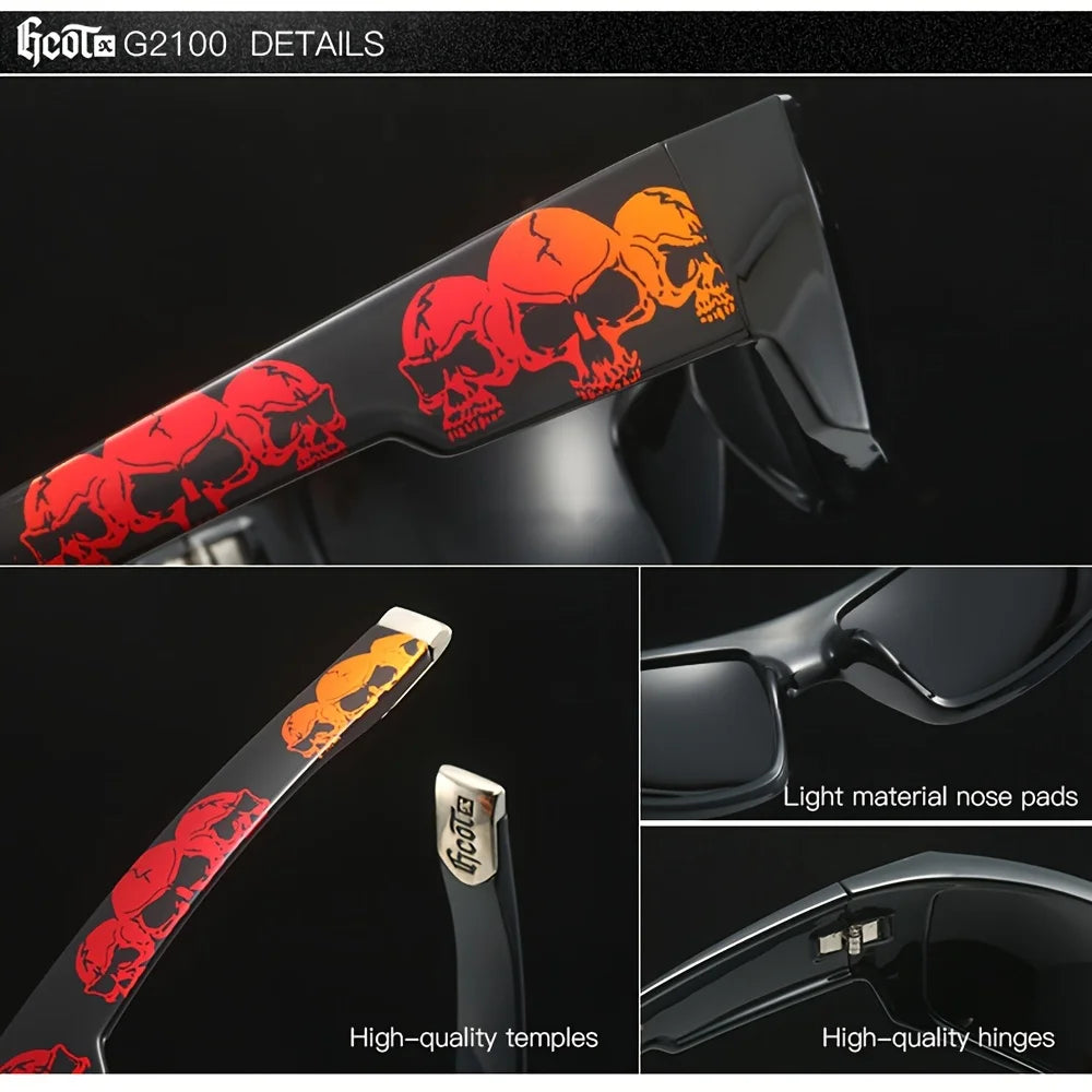 GCOTX Full Rim Polarized Sunglasses For Men And Women 8 Colors Model 263