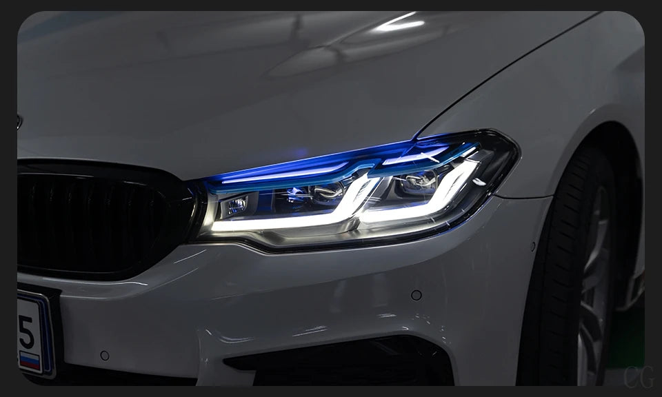 Car Styling Head Lamp for BMW 5 Series G30 Headlights 2017-2021 Headlight LED DRL Signal Projector Lens Automotive Accessories
