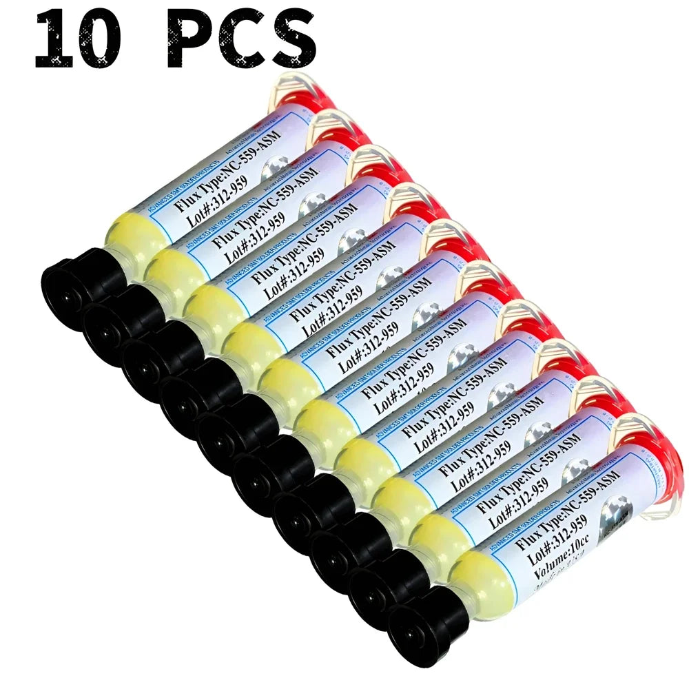 Original for Amtech Flux Mate Rod Type NC 559 RMA 223 Kingbo 218 Soldering Paste BGA QuickChip No Clean Welding Parts