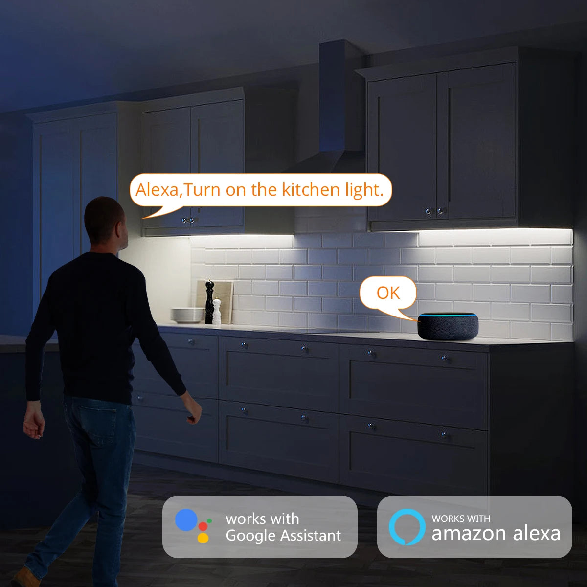 Tuya Smart WIFI Ultra Bright COB LED Strip Light DC12V Flexible LED Tape Lamp Home Decor Lighting Work With Alexa Google Home