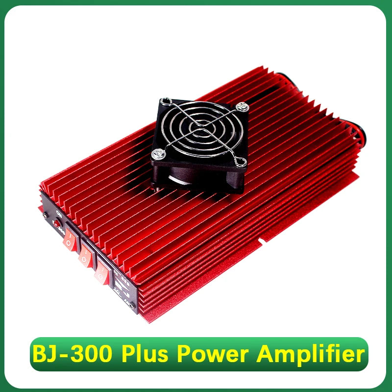Baojie BJ-300 Plus Power Amplifier 100W FM 120W AM 150W SSB 3-30MHZ Mini-size and High Power CB Radios 12-14V BJ-300 Amplifiers