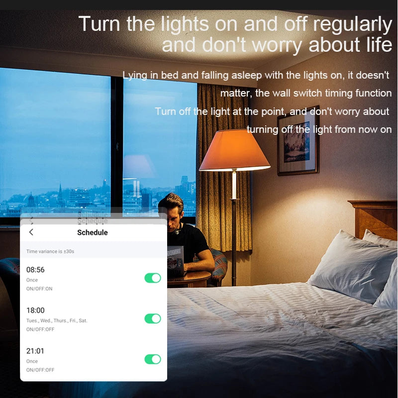 Tuya WiFi/ZigBee Smart Dimmer Switch Module Light Switch AC110-240V DIY Switches Smart Life APP Work with Alexa Google Home