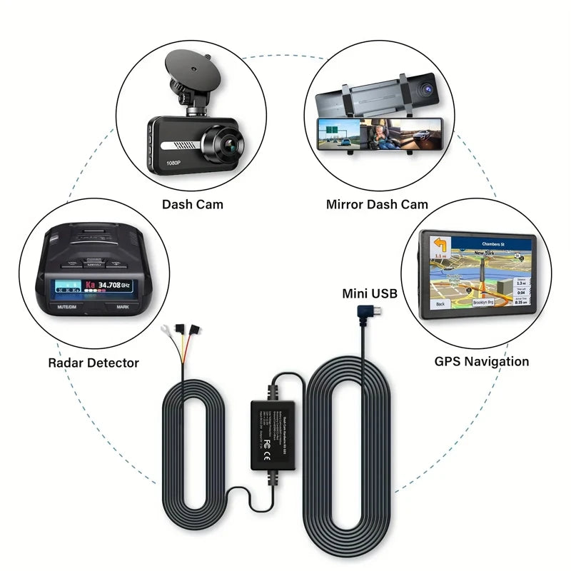 3 Channel Dash Cam for Cars Camera Black Box 1080P Video Recorder Rear View Camera for Vehicle Car DVR car accessories
