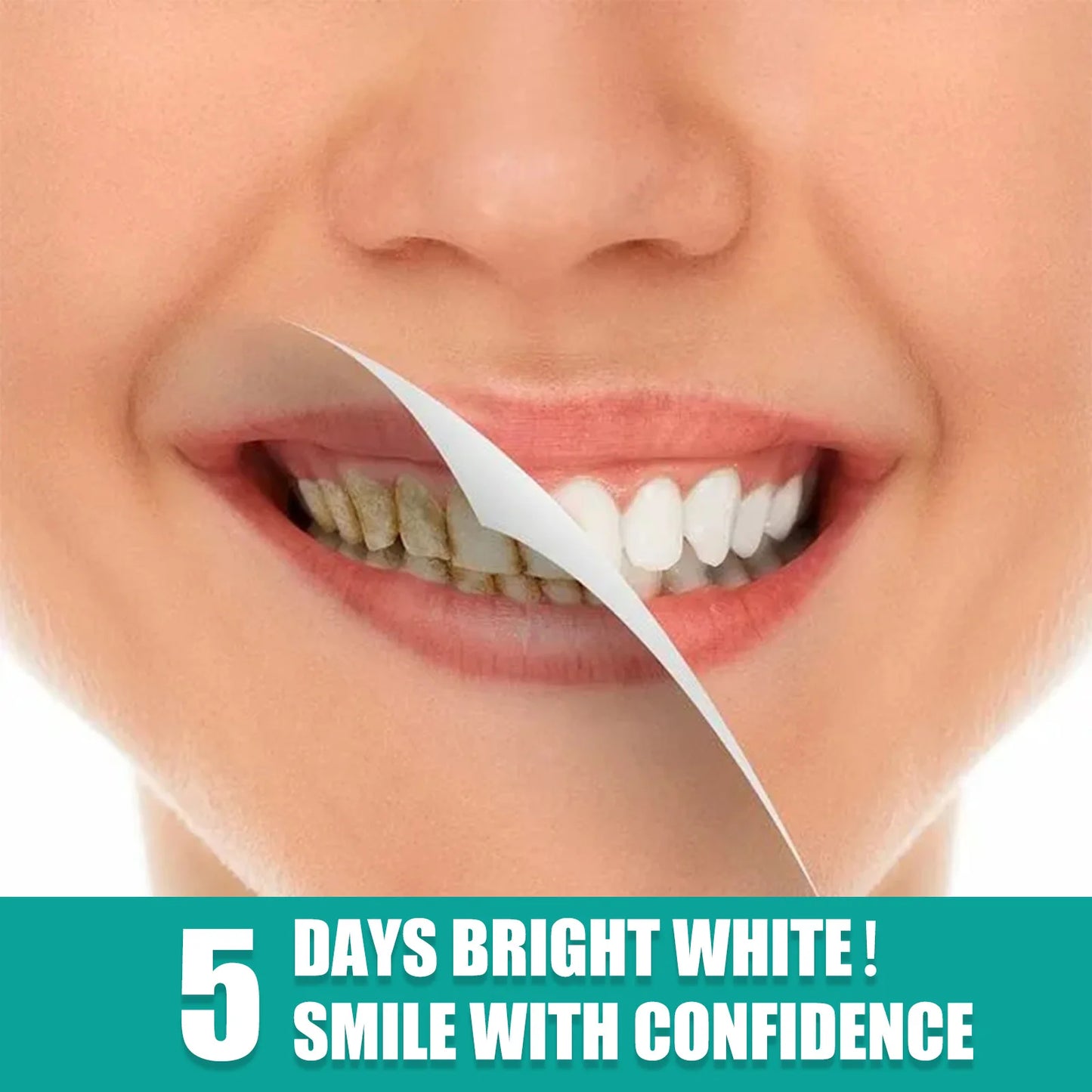 EELHOE Teeth Whitening Powder 5 Days Tooth Cleaning Oral Hygiene Care Plaque Stains Tartar Removal Stains Natural Cleaning Tool