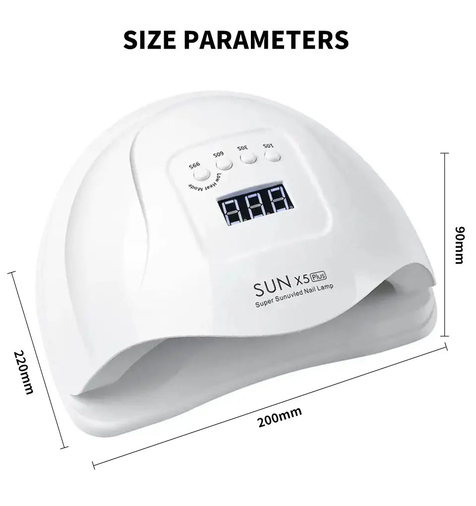 LIMEGIRL UV LED Light for Nails Polish Drying Lamp with Motion Sensing Manicure Pedicure Professional Home Salon Tool Equipment