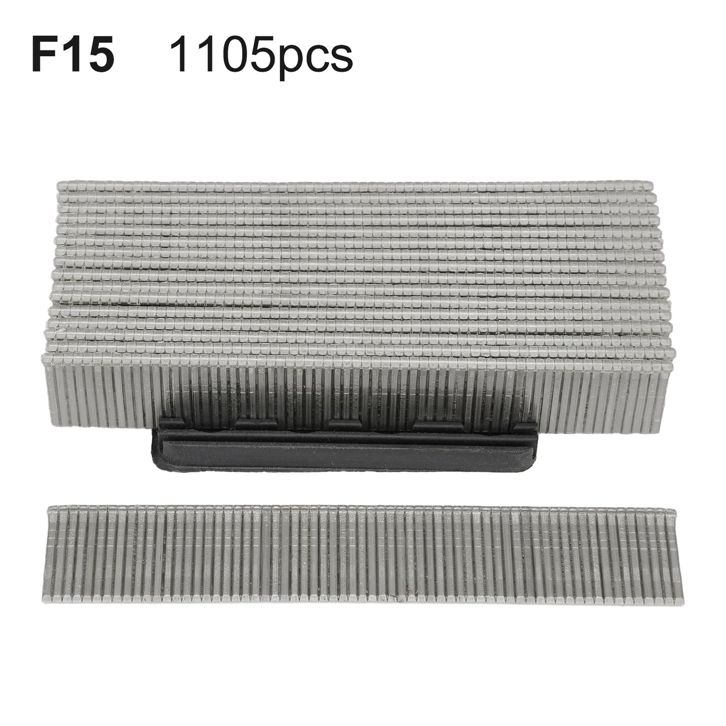 1105 Pcs Staples F15/F20/F25/F30 Straight Brad Nails For DIY Gardening Woodworking Home Improvement Hardware Fasteners Tools
