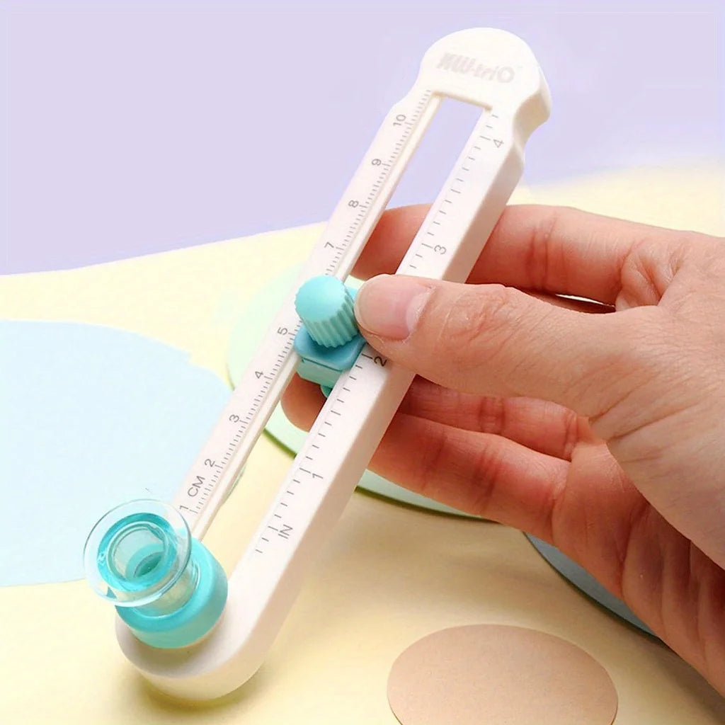 NEW! Round Cutting Knife Adjustable 360 Compass Circle Cutter Scrapbooking Cutters Circular Paper