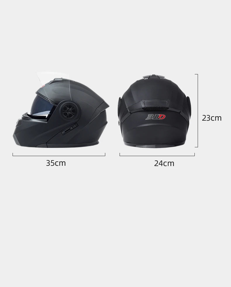 Personalised Dual Lens Flip Up Helmets Motocross Racing Modular Cascos Para Moto Men Women Fashion Full Face Motorcycle Helmet