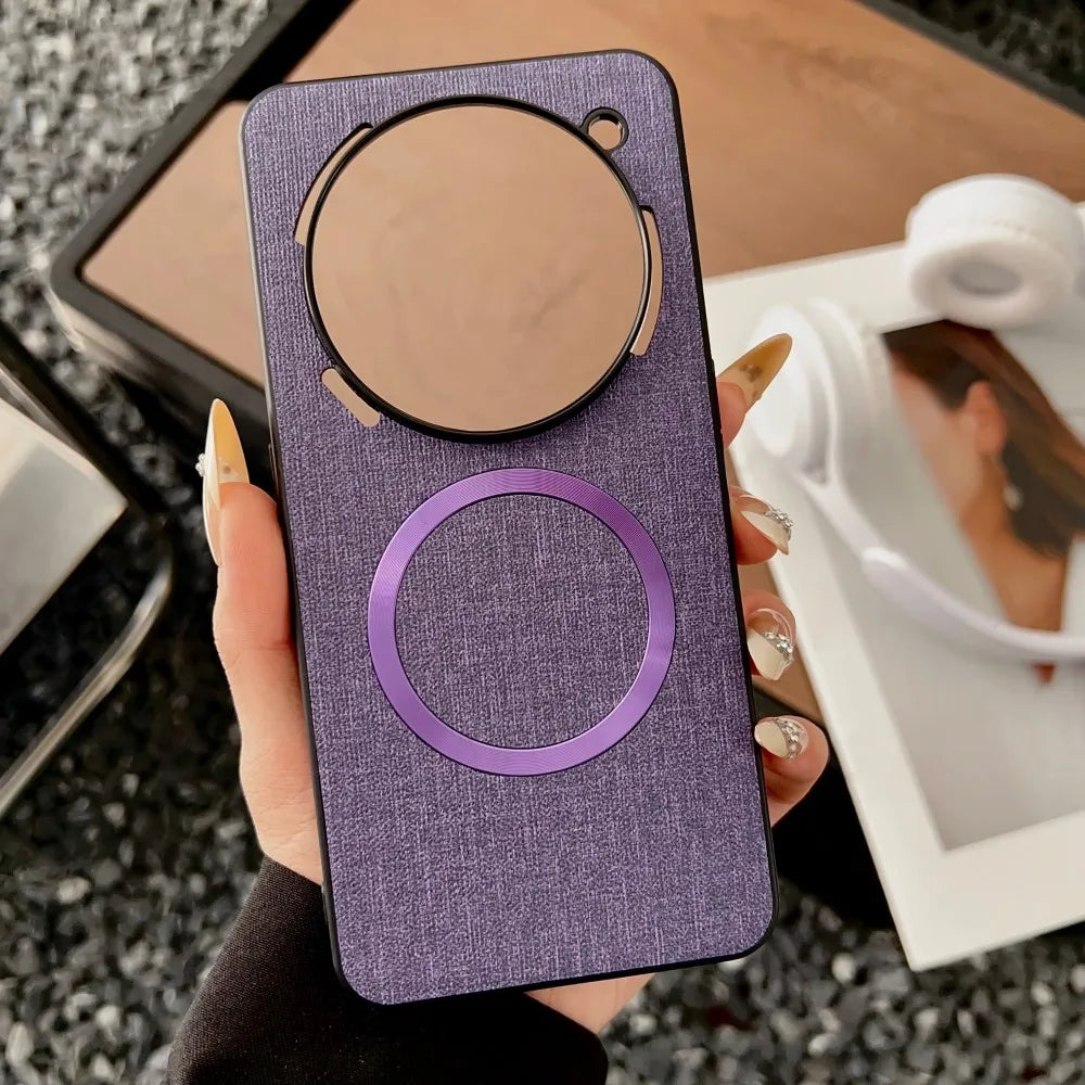 For Nothing Phone 3A Pro Case Luxury PU Magnetic Wireless Charging Protective Back Cover Case For Nothing Phone 3A 2A 3 A Shell