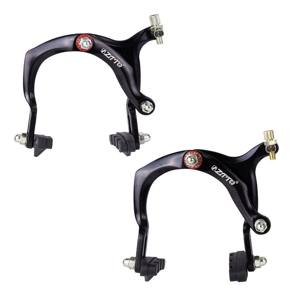 ZTTO C Calipers Rim Brake Bicycle Side Pull Brake for Cruiser Kids Bike City Cycling Front Rear Friction Wheel Brake With Pad