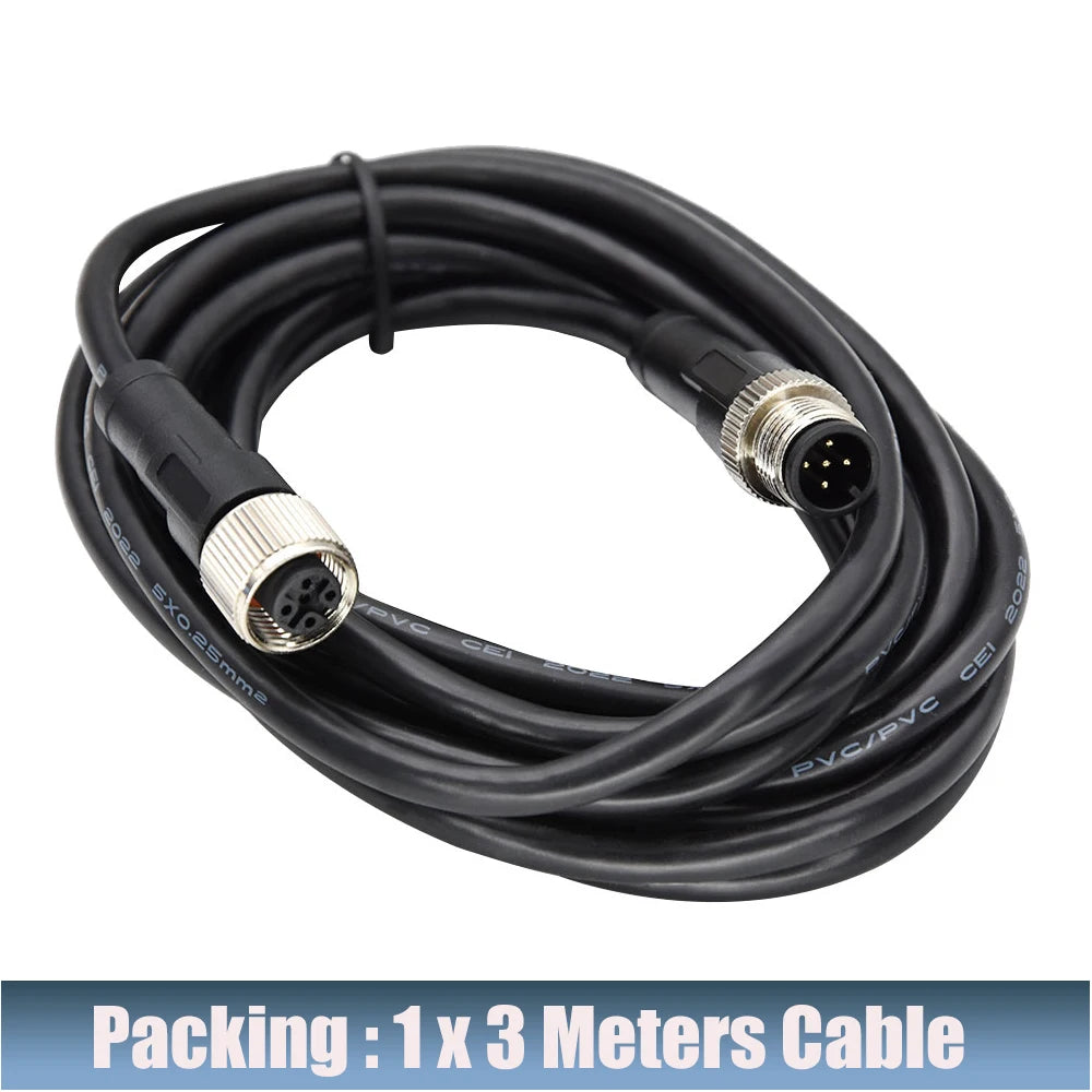 NMEA 2000 T Connector Terminator 3 ports 6 ports Plug Adapter Cable 0.5m~4m Length Cables NMEA 2000 DC 9-30V ABS Car Accessories