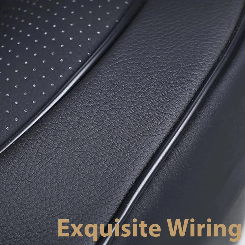 New Front Car Seat Cover PU Leather Cars Seat Cushion Automobiles Seat Protector Universal Car Chair Pad Mat Auto Accessories