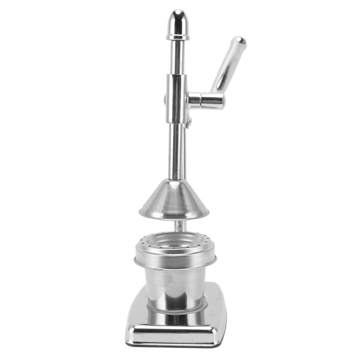 Citrus Squeezer Manual Orange Squeezer 304 Stainless Steel Food Grade Minimalist Compact Ergonomic Rubber Handle Fruit Presser