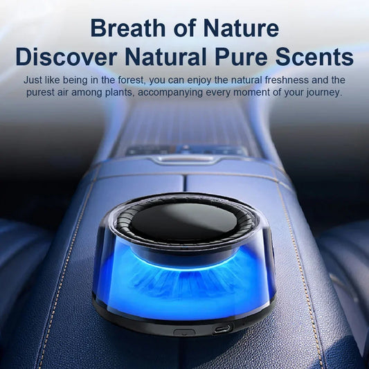 Car Air Freshener Electric Auto Aroma Diffuser Auto on/Off Essential Oil Diffuser Adjustable Intensity Aromatherapy Diffuser