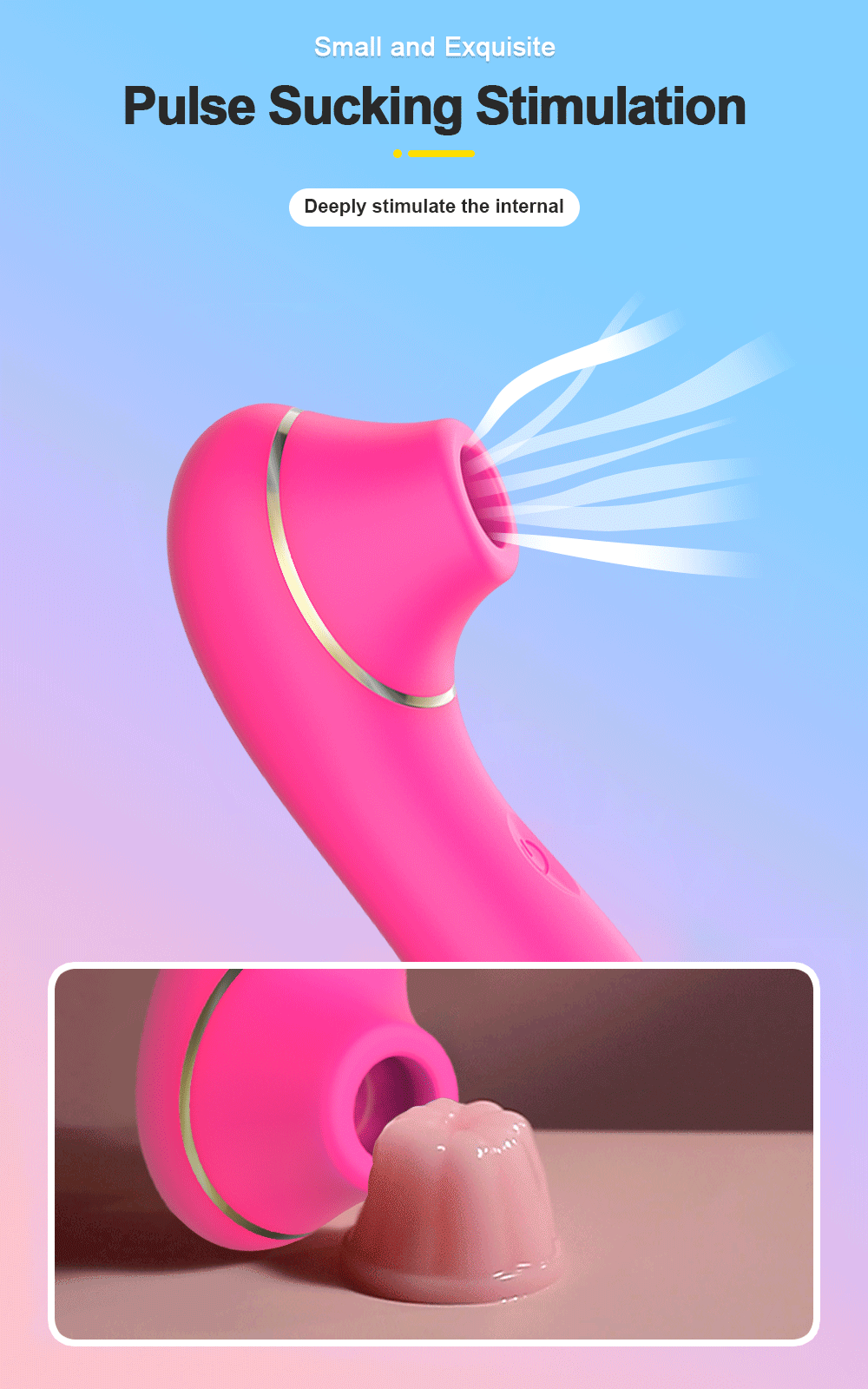 Owerful Sucker Clitoris Sucking Mini Vibrator Nipple Oral Vacuum Stimulator G-spot Massager Sex Toys Adults Goods for Women 18