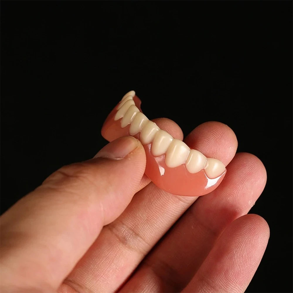 New Denture Silicone Kit Denture Silicone Liners Soft Denture Kit Soft Denture Kit Teeth Upper And Lower Set Easy Use Braces