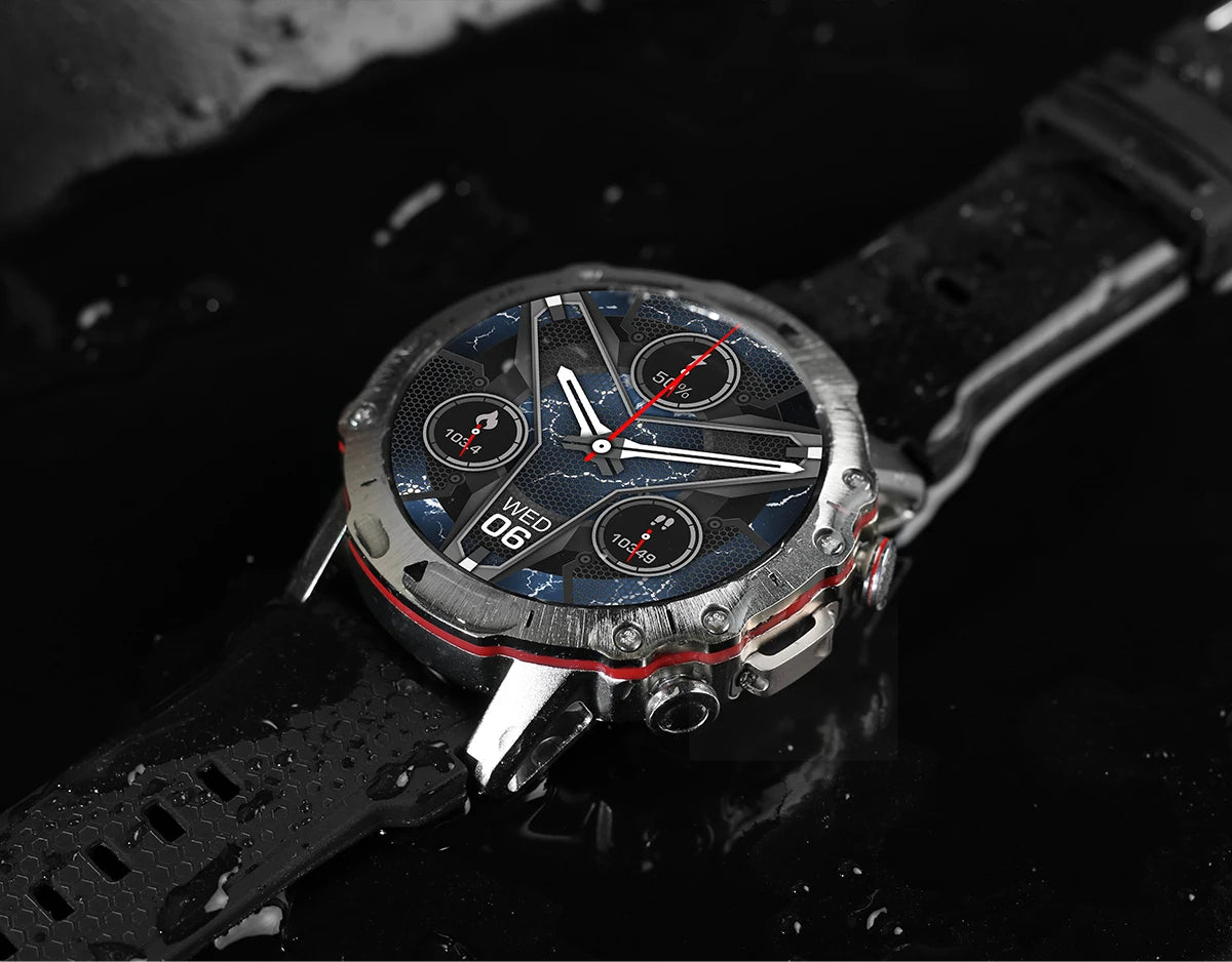 LEMFO Y7 Smart Watch Men 2024 IP68 Waterproof 100+ Sports Modes Bluetooth Call 360*360 Resolution HD Screen  Smartwatch for men