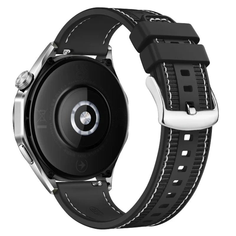 Official 22mm Nylon Straps For HUAWEI WATCH GT5 Pro 46mm Band Sport Composite Wristbands Bracelet GT4 GT3 GT2 GT5 Accessories