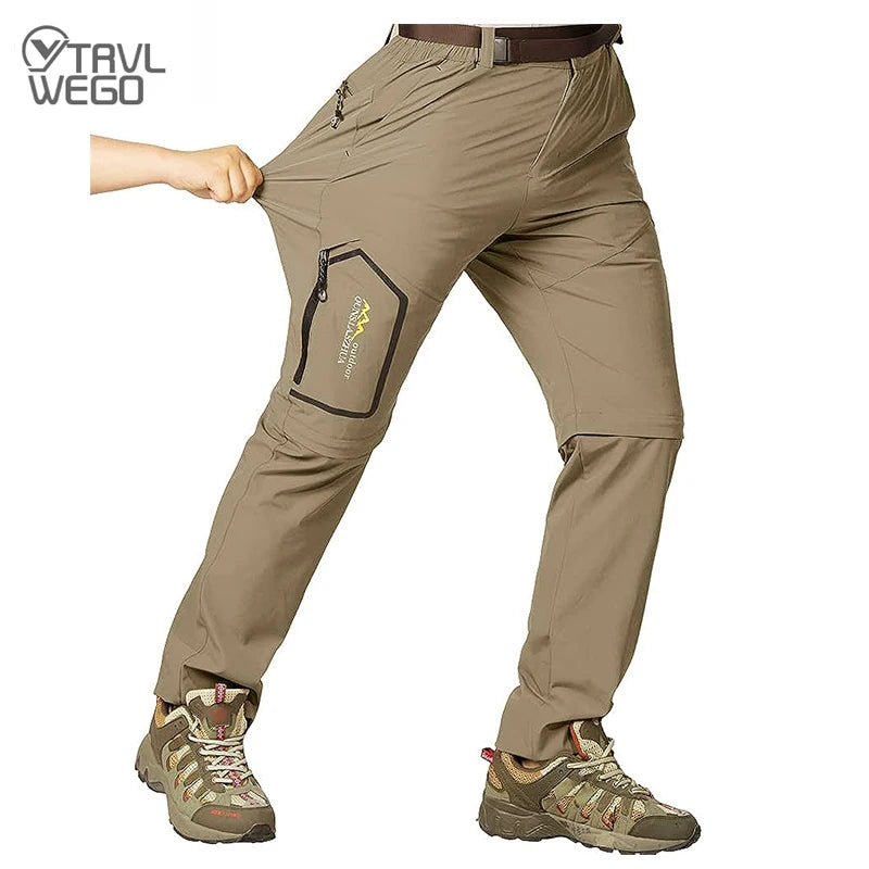 Spring Hiking Tactical Pants Men Waterproof Detachable Fishing Wear Cl NairoMarket