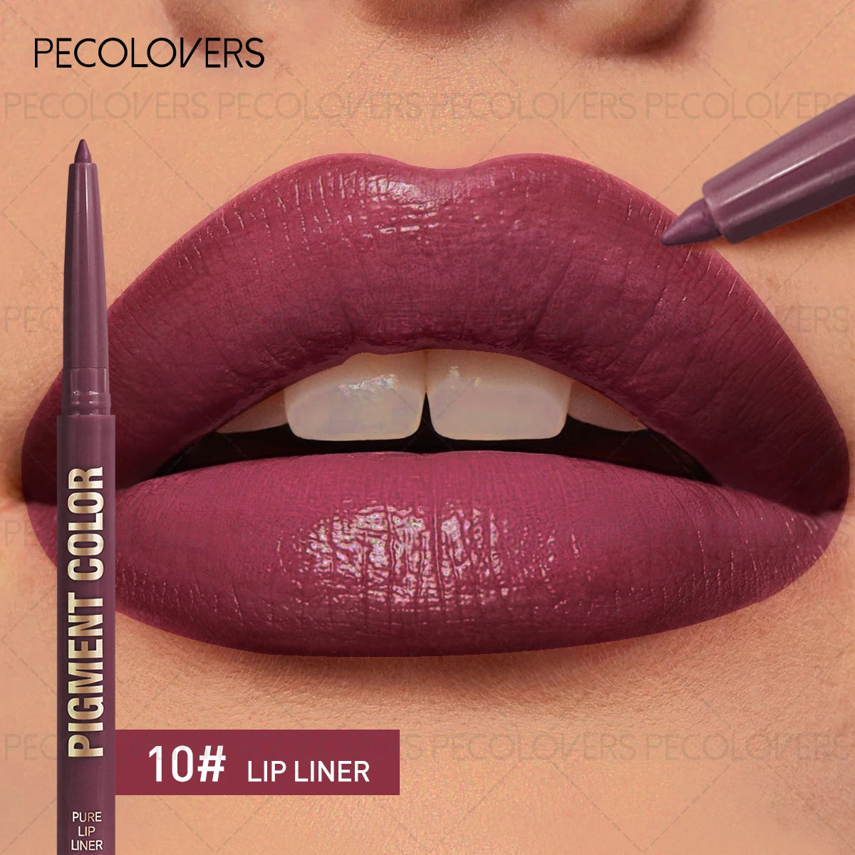 Matte Lip Liner Lipstick Pen, Waterproof Long-lasting Non-sticky, Natural Lip Makeup Look, for All Lip Types, Perfect Gifts