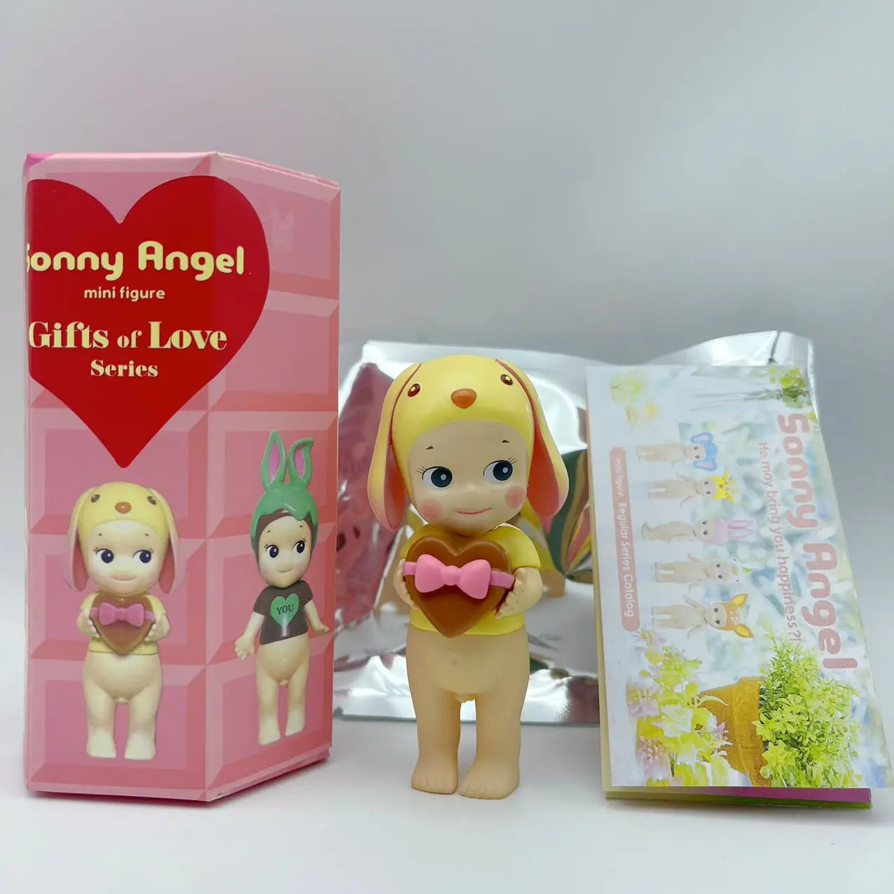 New Hot Sonny Angel Gifts Of Love Series Model Limited Collection Figure Cartoon Desktop Blind Box Xmas Valentine'S Day Gift Toy