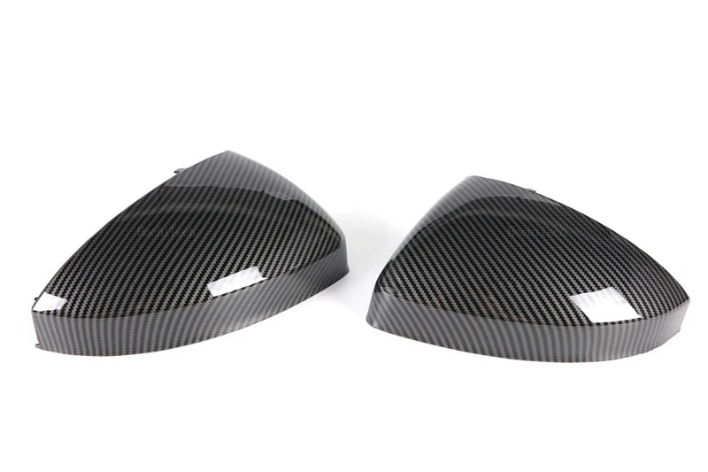 Carbon Fiber Glossy Black Replacement Rearview Side Mirror Cover Cap For Audi TT TTS RS TTRS MK3 8S 15-23 R8 2016-23 Replacement