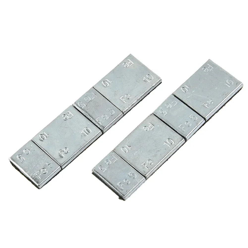 60g Wheel Balance Block Weight Iron Wheel Tyre Balancers For Car Motor Adhesive Wheels Balance Block Electronic Weights Blocks