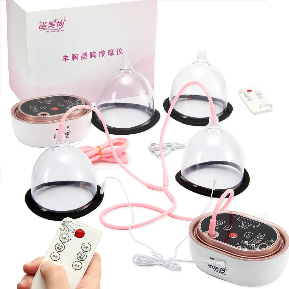 Breast Enhancement Pump Cupping Enlarge Buttocks Lifter Hip Cup Body Shaping Massage Body Cups Hips Trainer Massage Equipment