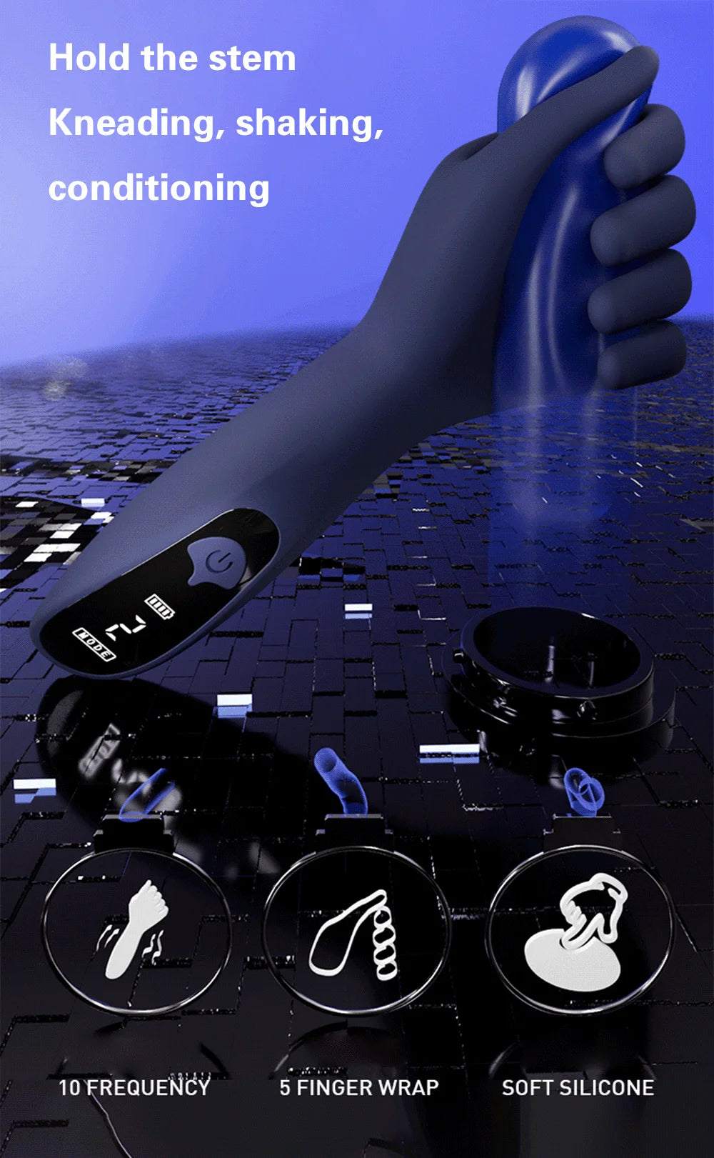 Penis Trainer Glans Vibrator Stimulator Male Sex Toy Glans Penis Long Lasting Exercise Vibrator Stroker Glans Trainer Stimulator
