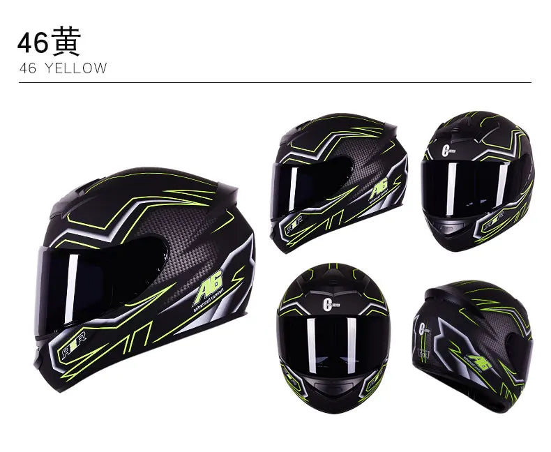 ICE.BEACON 3C certification national standard motorcycle helmet men and women winter personality safety four season rider Blueto