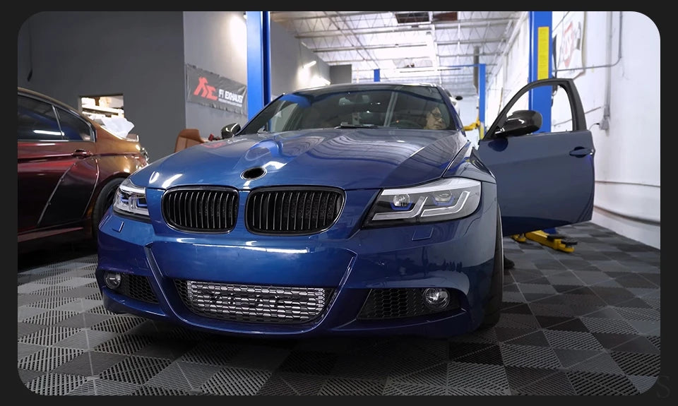 AKD Auto Styling BMW E90 3 Series 2005-2012 Headlight Assembly Upgrade Latest G28 Design Dynamic Signal Light LED Headlight Acce