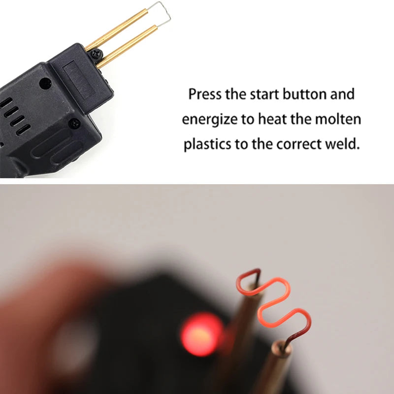 New Heat Gun Plastic Welding Machine Bumper Soldering Iron Staples Bumper Repair Car Tools Kit HOT Stapler Plastic Welder