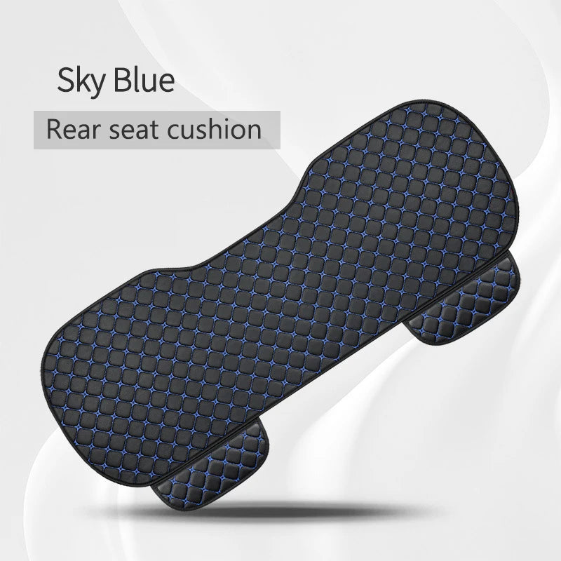 New Pu Leather Car Seat Cover Seat Back Cushion Minimalism Seat Cushion Universal Wear-resistant and Durable Four Seasons