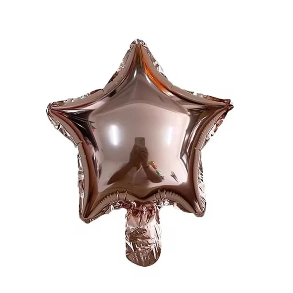 10pcs/Lot 10 Inch Five-pointed Star Foil Balloon Baby Shower Wedding Children's Birthday Party Decorations Kids Balloons Globos