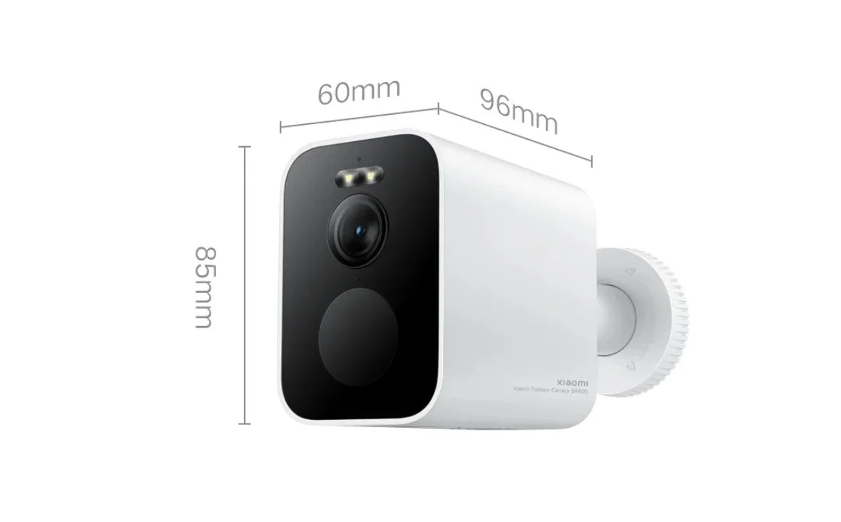 Xiaomi BW500 Outdoor Camera 2.5K HD Night Vision 10m Color AI Security IP67 Waterproof Long Battery Life Smart Home Surveillance